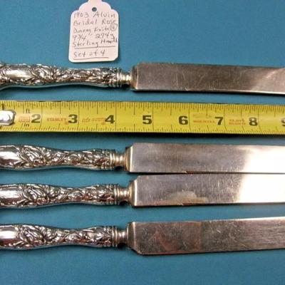 Vintage sterling silver silverware set 46.1 Troy oz Reserve set