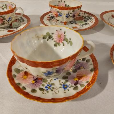 Vintage China Cups & Saucers: Colclough, Schwarsenhammer, & More (K-JS)
