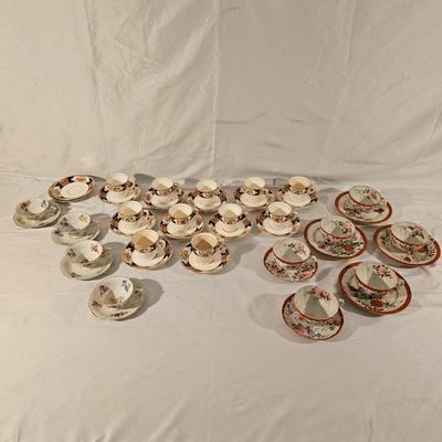 Vintage China Cups & Saucers: Colclough, Schwarsenhammer, & More (K-JS)