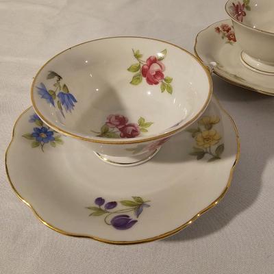 Vintage China Cups & Saucers (K-JS)