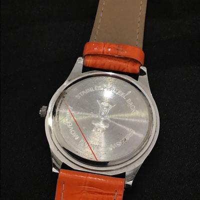 Bronco leather wristwatch