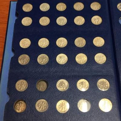 Rosevelt dime book incomplete