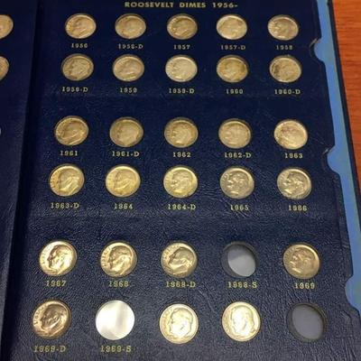 Rosevelt dime book incomplete