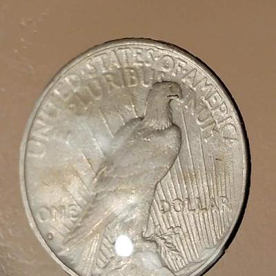 Complete peace dollar book including Rare 1921 thru 1935 reserve set