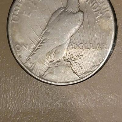 Complete peace dollar book including Rare 1921 thru 1935 reserve set