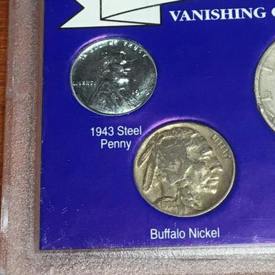 Americana series 90 % silver us coin set