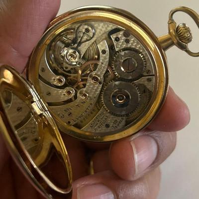 14 k Gold vintage watch 117 g reserve set
