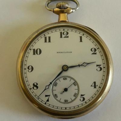 14 k Gold vintage watch 117 g reserve set