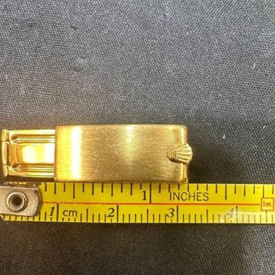 18 k Gold rolex watch band clasp Reserve set