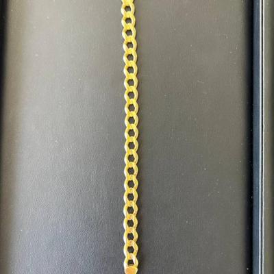 14 k Gold bracelet Reserve set