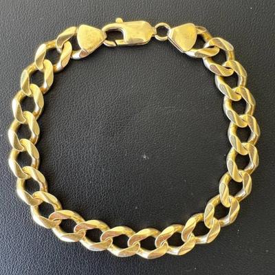 14 k Gold bracelet Reserve set