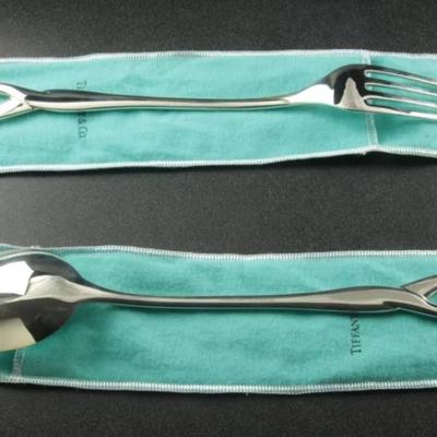 Tiffany sterling silver 6 place set 52 Troy oz Reserve set