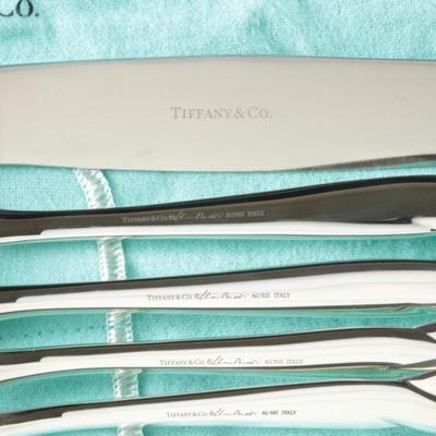 Tiffany sterling silver 6 place set 52 Troy oz Reserve set