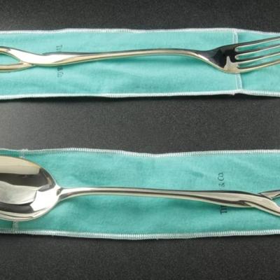 Tiffany sterling silver 6 place set 52 Troy oz Reserve set