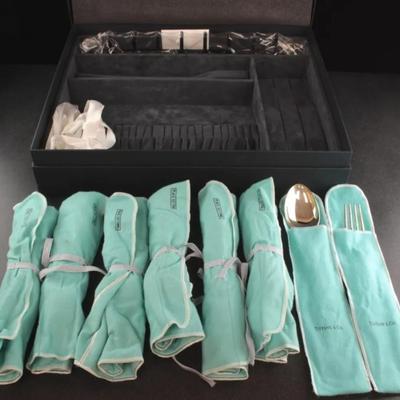 Tiffany sterling silver 6 place set 52 Troy oz Reserve set