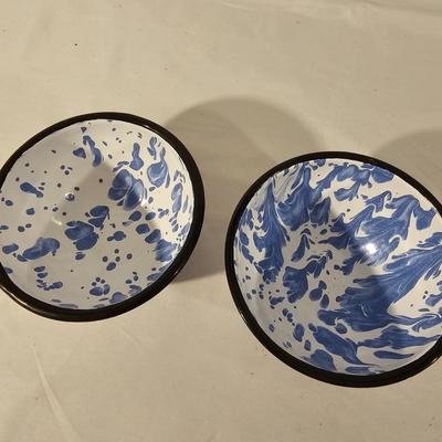Assorted Enamelware Bowls & More (K-JS)