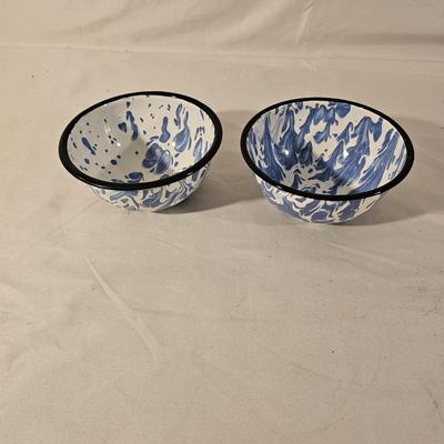 Assorted Enamelware Bowls & More (K-JS)