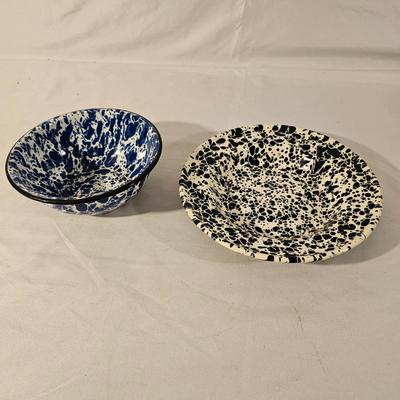 Assorted Enamelware Bowls & More (K-JS)