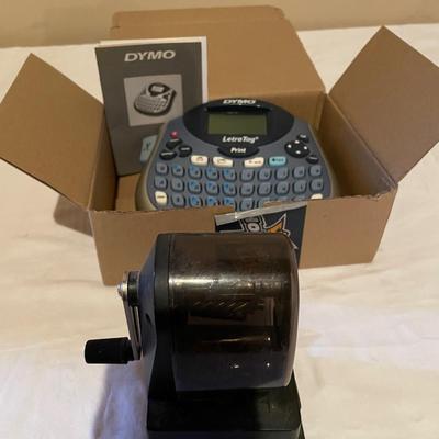 DYMO LETRATAG LABEL MAKER, ORGANIZERS & PENCIL SHARPENER