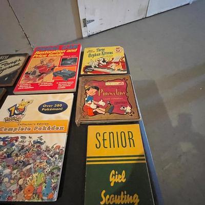 AN ASSORTMENT OF VINTAGE BOOKS
