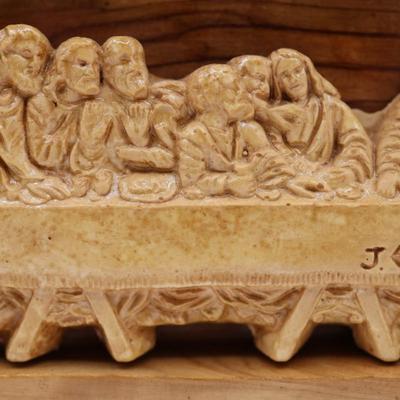 Jerusalem Last Supper on Wood