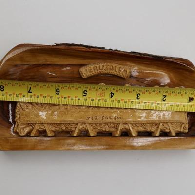 Jerusalem Last Supper on Wood