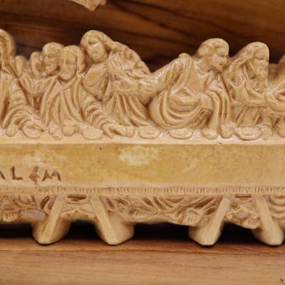 Jerusalem Last Supper on Wood