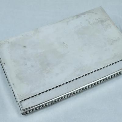 Sterling silver box 252 g