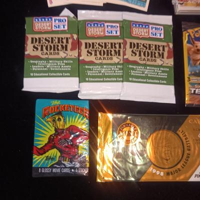 STAR WARS, POKEMON, DESERT STORM, SPORTS AND MORE TRADING CARDS
