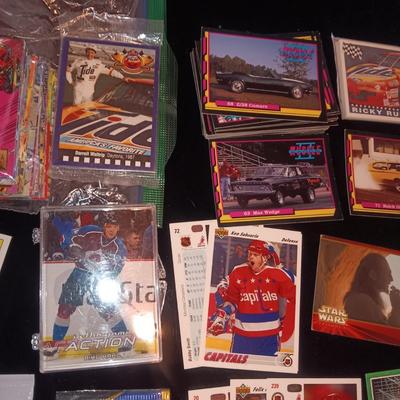 STAR WARS, POKEMON, DESERT STORM, SPORTS AND MORE TRADING CARDS
