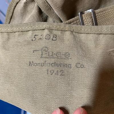 Antique US military back pack