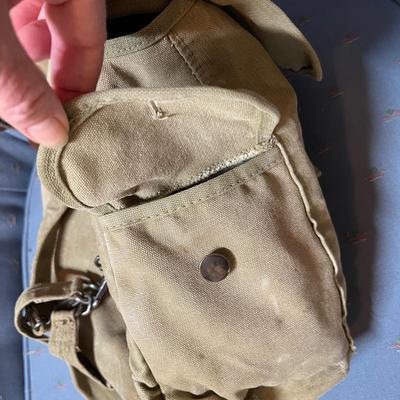 Antique US military back pack