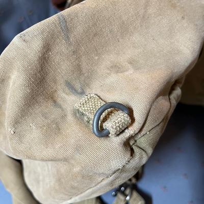 Antique US military back pack