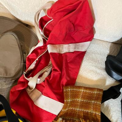 Duffle full of accessories