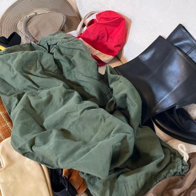 Duffle full of accessories