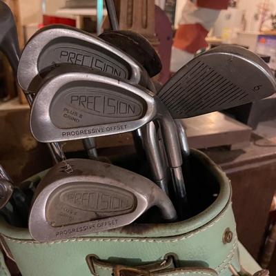Chicago Ladies Golf Clubs w Groovy Bag & Cart