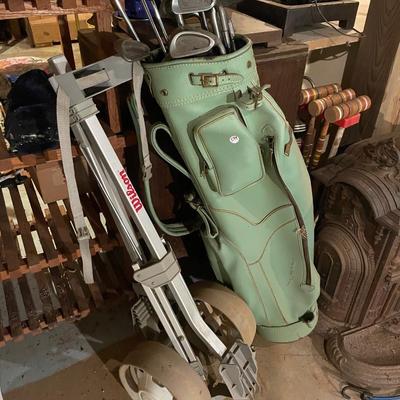 Chicago Ladies Golf Clubs w Groovy Bag & Cart