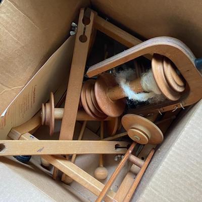 Vintage Schacht Spinning Wheel