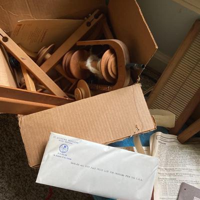 Vintage Schacht Spinning Wheel