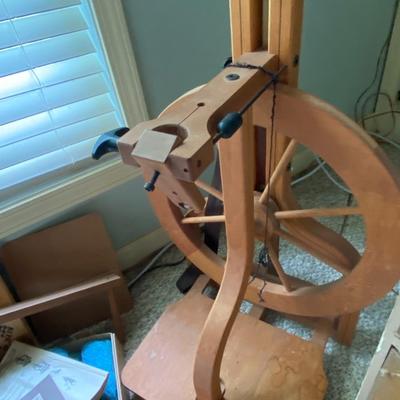 Vintage Schacht Spinning Wheel
