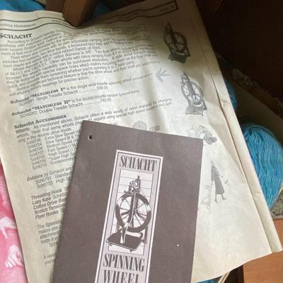 Vintage Schacht Spinning Wheel