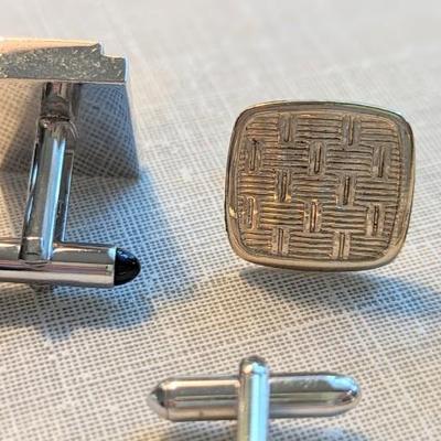 21 pc mens vintage jewelry Swank cufflinks tie pins collar pin