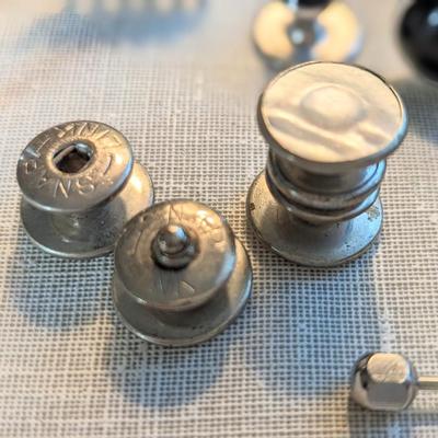 21 pc mens vintage jewelry Swank cufflinks tie pins collar pin