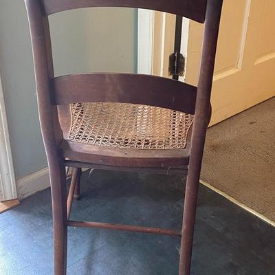 Vintage Cane Seat Chair | Lot Two
