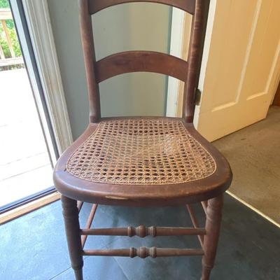 Vintage Cane Seat Chair | Lot Two
