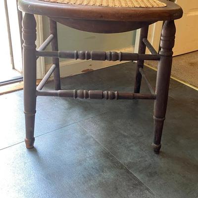 Vintage Cane Seat Chair | Lot Three