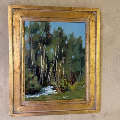 Sangre Aspen by Mary Dunn oil painting