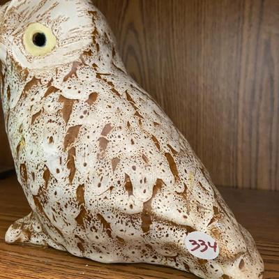 Pottery Owl Scupture