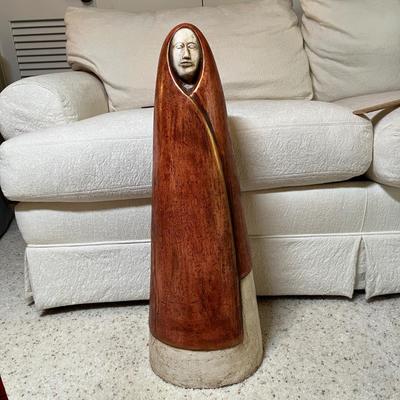 Unique pottery artist sculpture