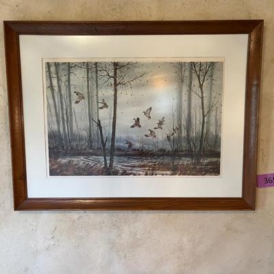 Waterfoul print